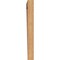 Ekena Millwork Funston Traditional Smooth Bracket, Western Red Cedar, 3 1/2"W x 34"D x 34"H BKT04X34X34FST01SWR - alternate 2